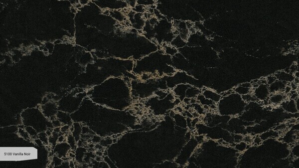 Слэб кварц Caesarstone 5100 Vanilla Noir 20мм
