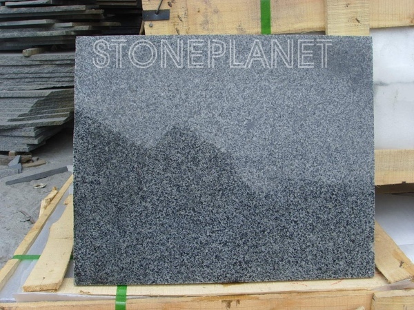 Plitka granitnaya Sesame Black g654 polirovka prodazha