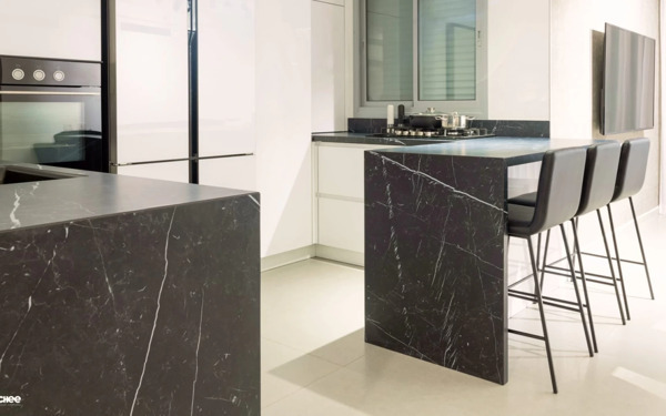 Nero Marquina кухонная поверхность