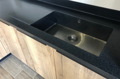 Акриловый камень Corian Deep Black Quartz лист 12мм