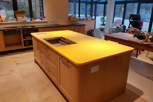 Corian Imperial Yellow 2