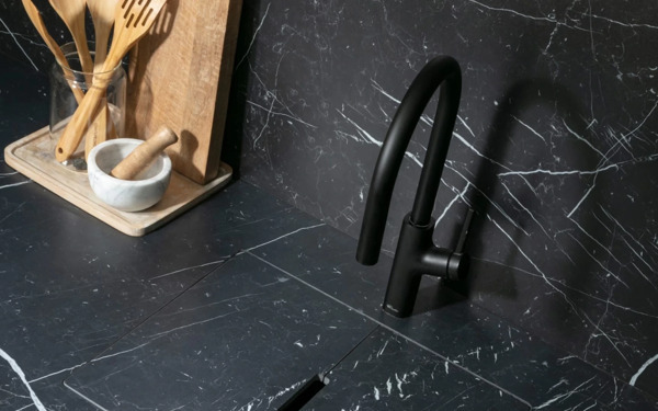 Nero Marquina рабочая поверхность