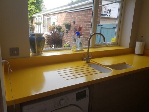 Corian Imperial Yellow 4