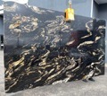 Слэб гранит Titanium Gold 20 мм полир.