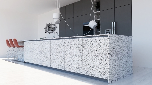 Kerrock 1160 Venetian Terrazzo купить столешницу спб