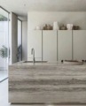 Плита керамогранит Nabel Travertine Silver Grey 3D 3200*1600*12мм