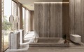 Плита керамогранит Nabel Travertine Silver Grey 3D 3200*1600*12мм