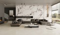 Плита керамогранит Nabel Dover White 3200*1600*12мм